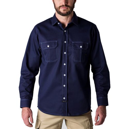 Workshirt Camisa Titan Azul Marinho Manga Longa