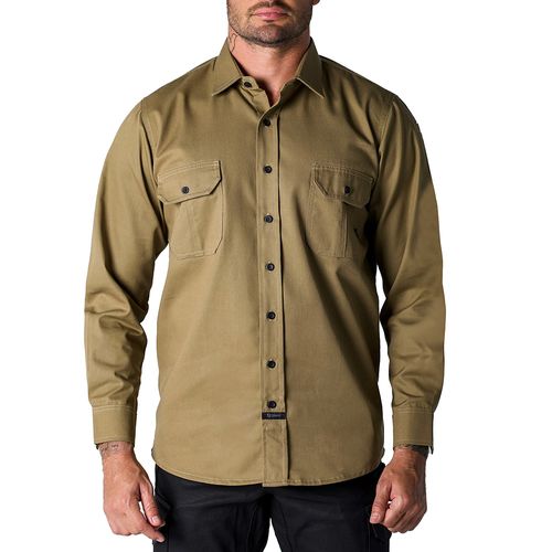 Workshirt Camisa Titan Coyote Manga Longa