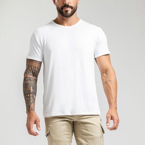 Camiseta Uv Branca Premium Fit Citerol