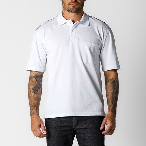 Camisa Polo Branca Citerol