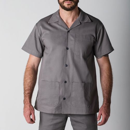 Jaleco Operacional  Unissex Cinza