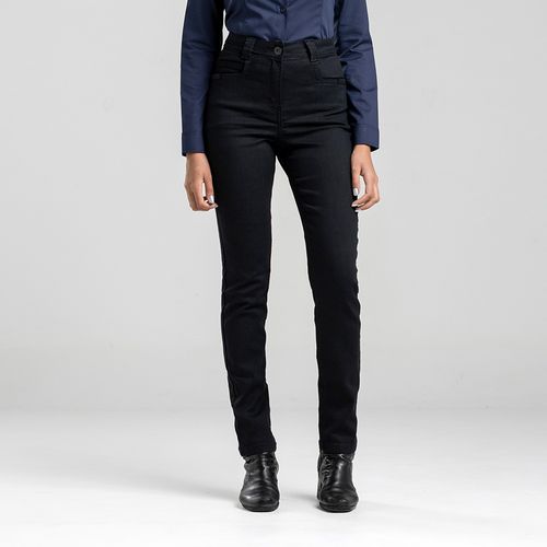 Calça Jeans Route Feminina Preta Citerol