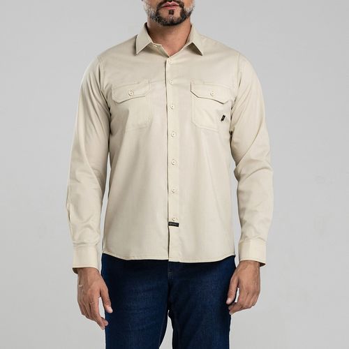 Workshirt Camisa Titan Air Pro Tan Manga Longa